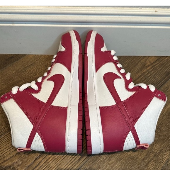 Nike SB Dunk High Orange Sweet Beet Mens Size 8 Womens Size 9.5 - DQ4485 600 - Picture 8 of 11